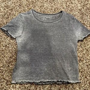 American eagle cropped baby tee
